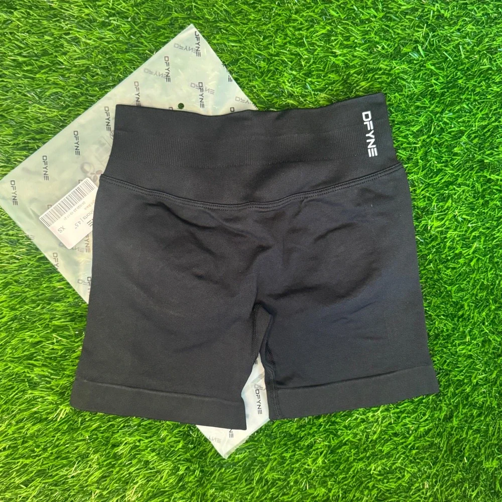 Dfyne impact shorts 4.5" midnight black extra small - Picture 2 of 5